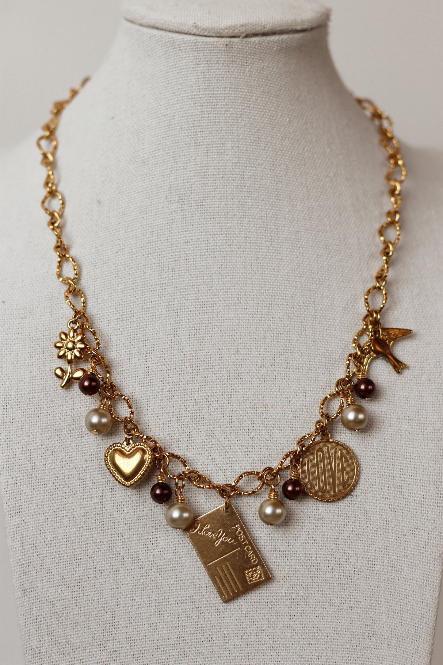 Love Letter Charm Necklace