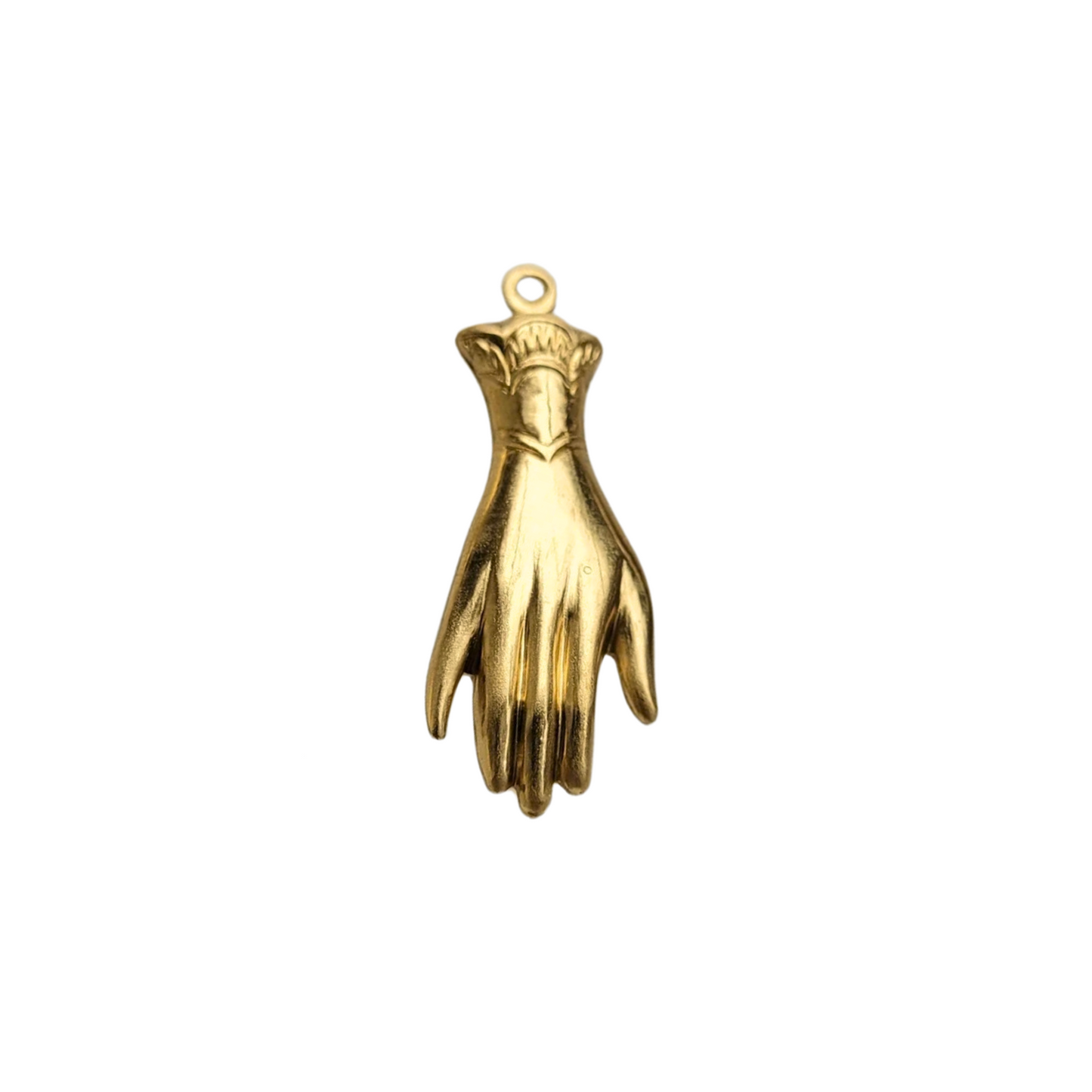 Brass Hand Charm