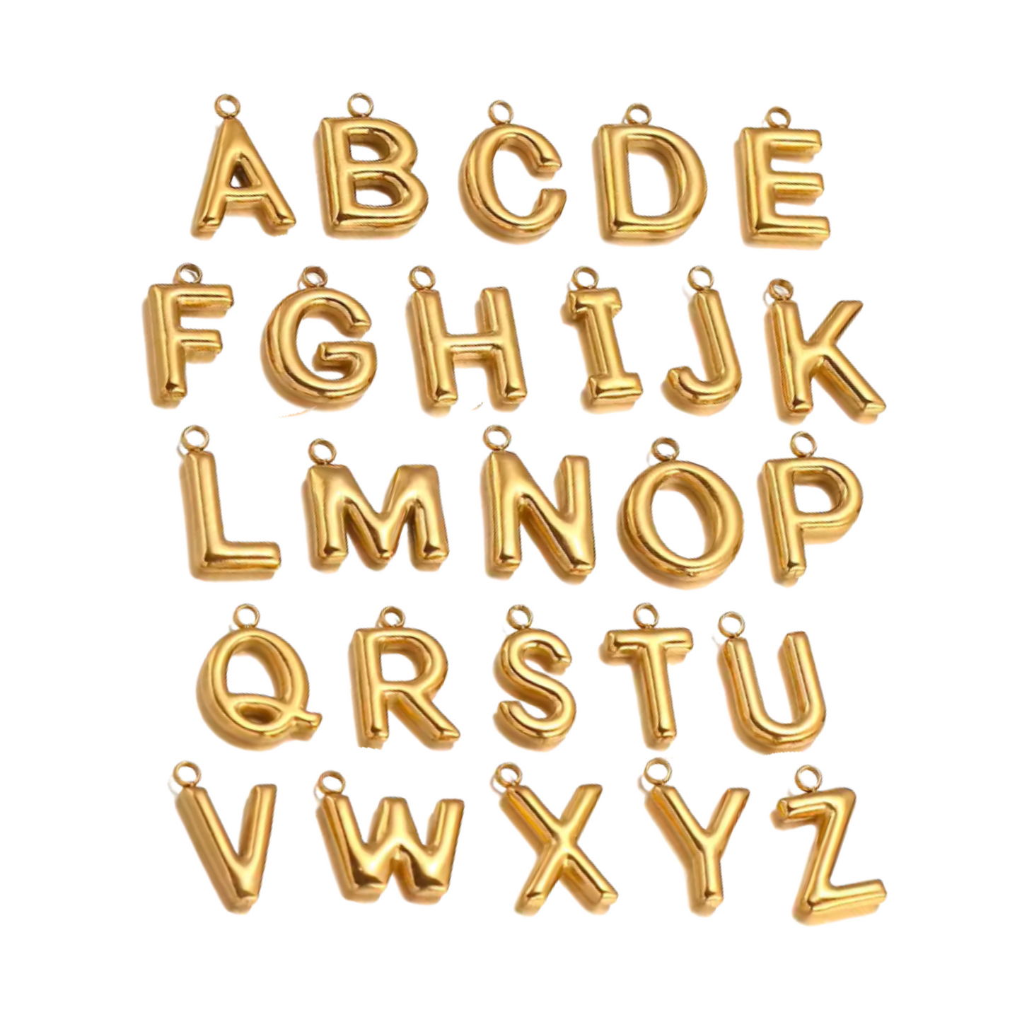 Large Letter Charm