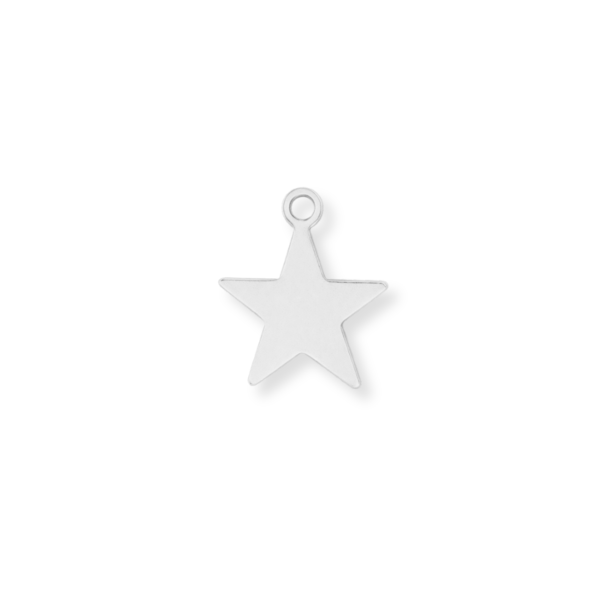 Classic Silver Star Charm