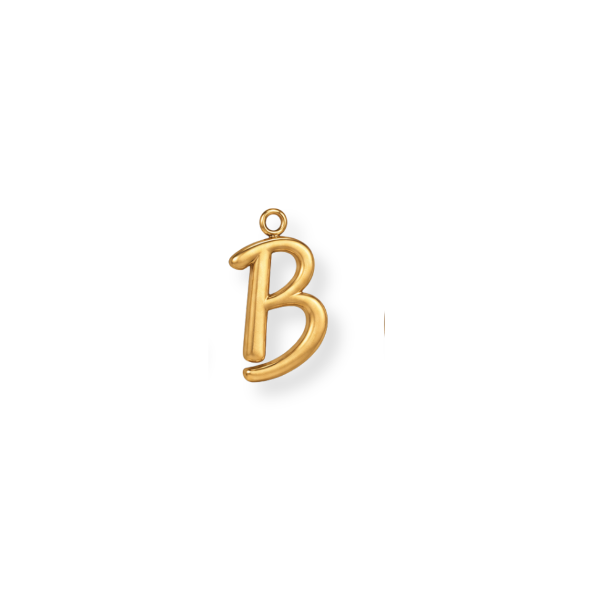 Cursive Letter B Charm