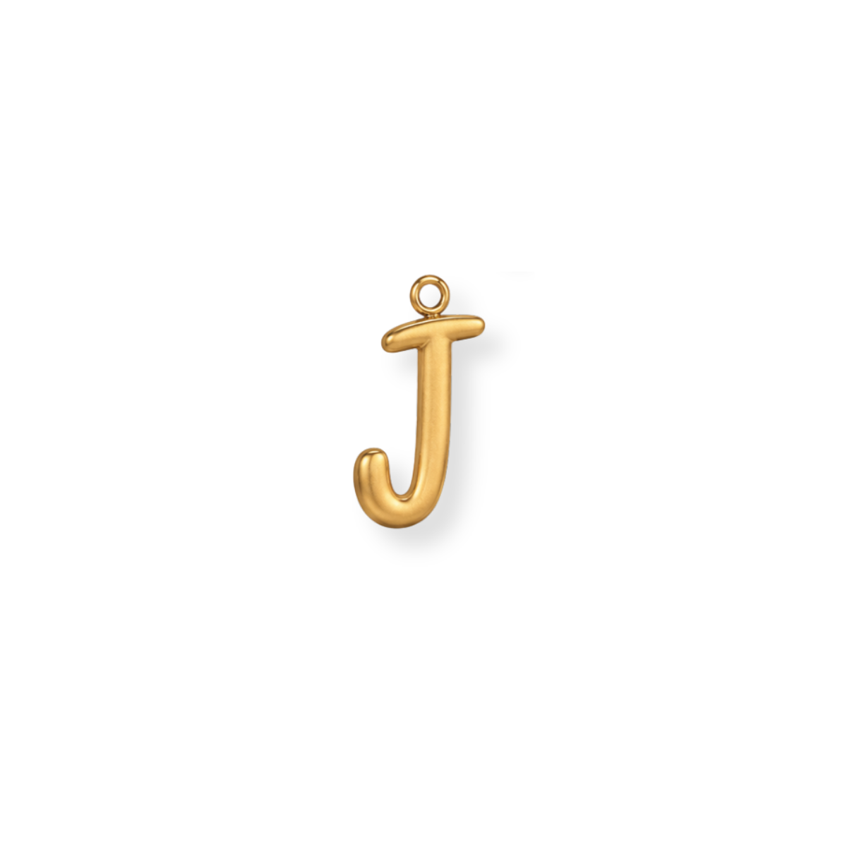 Cursive Letter J Charm