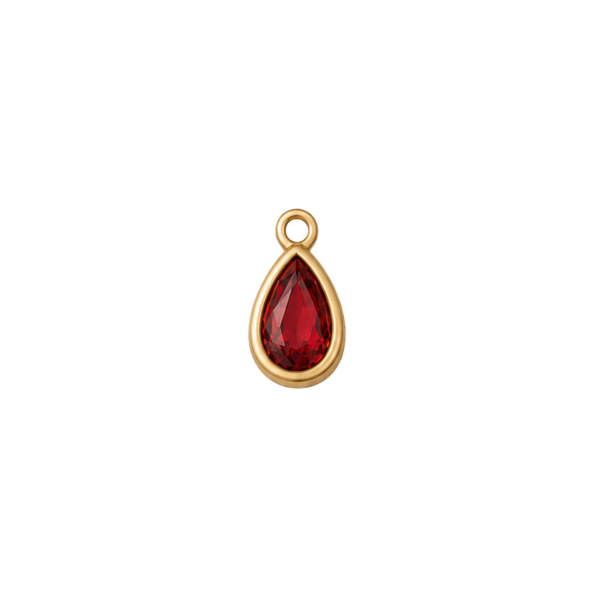 January Small Birthstone Charm