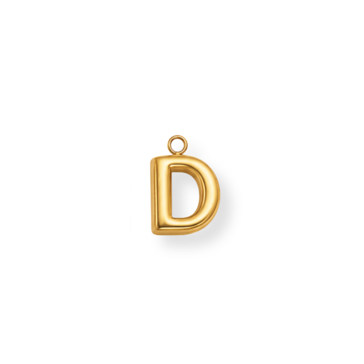 Large Letter D Charm