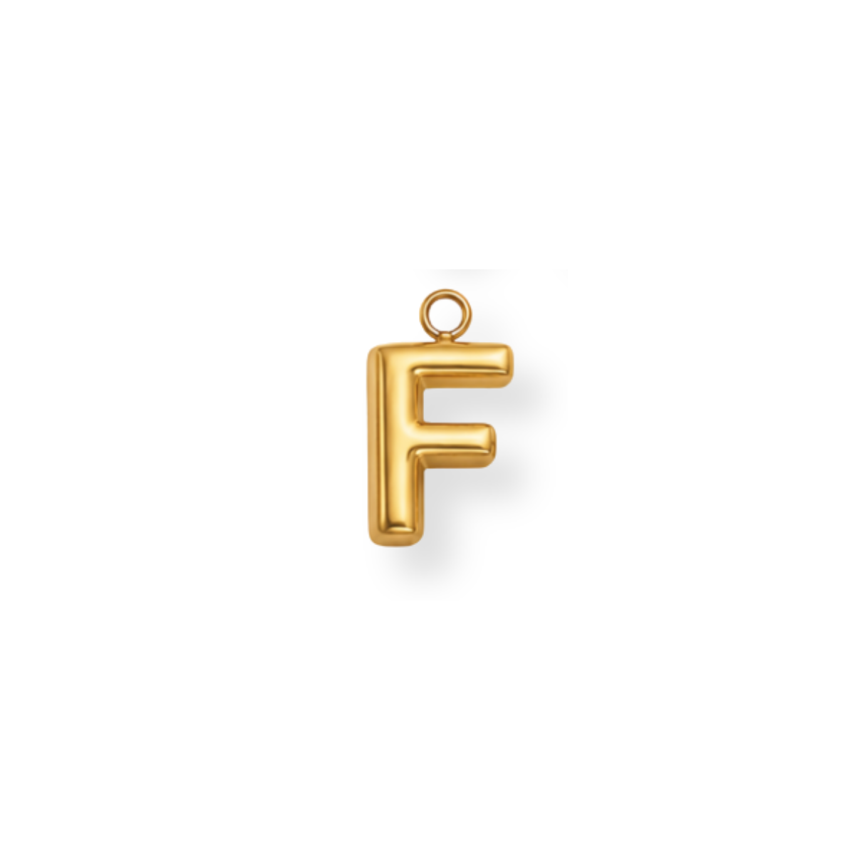Large Letter F Charm
