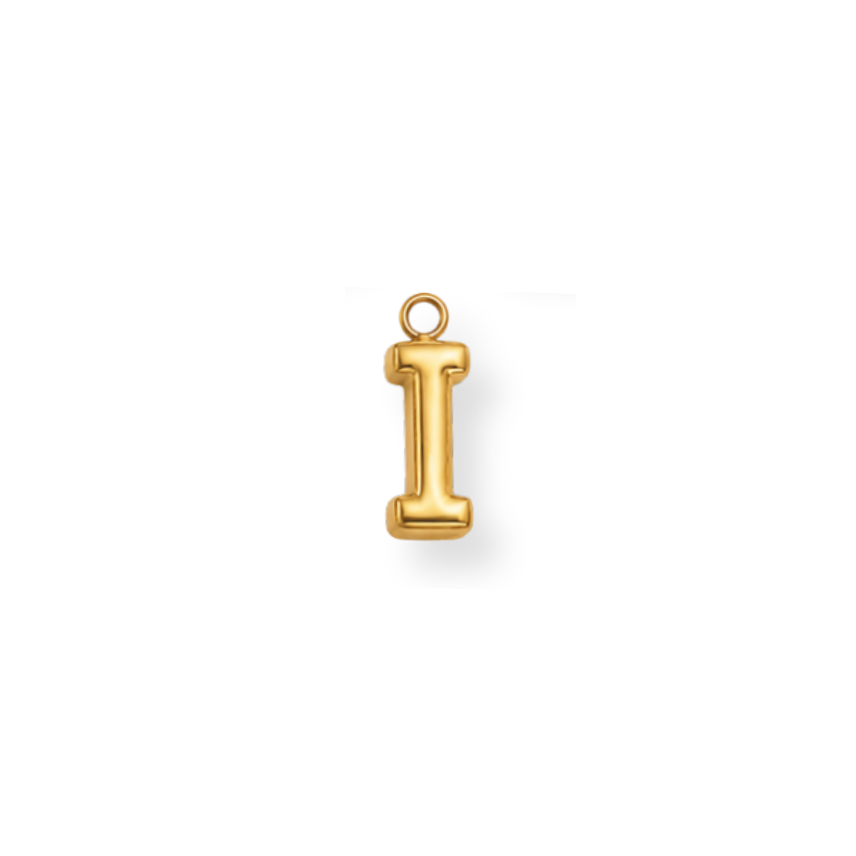 Large Letter I Charm