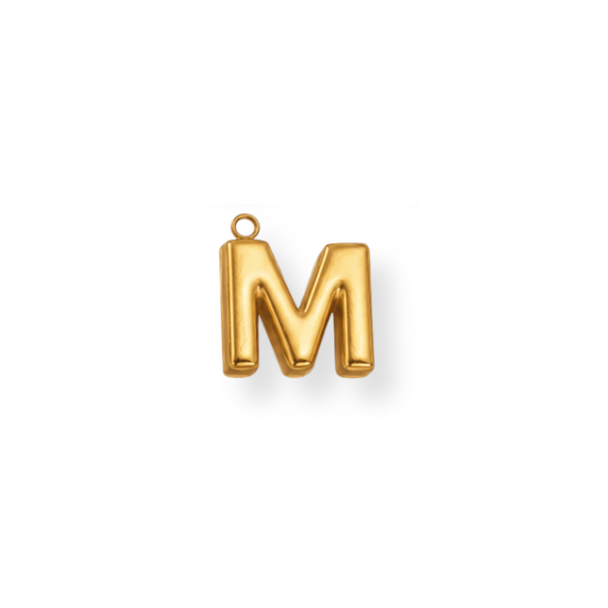 Large Letter M Charm