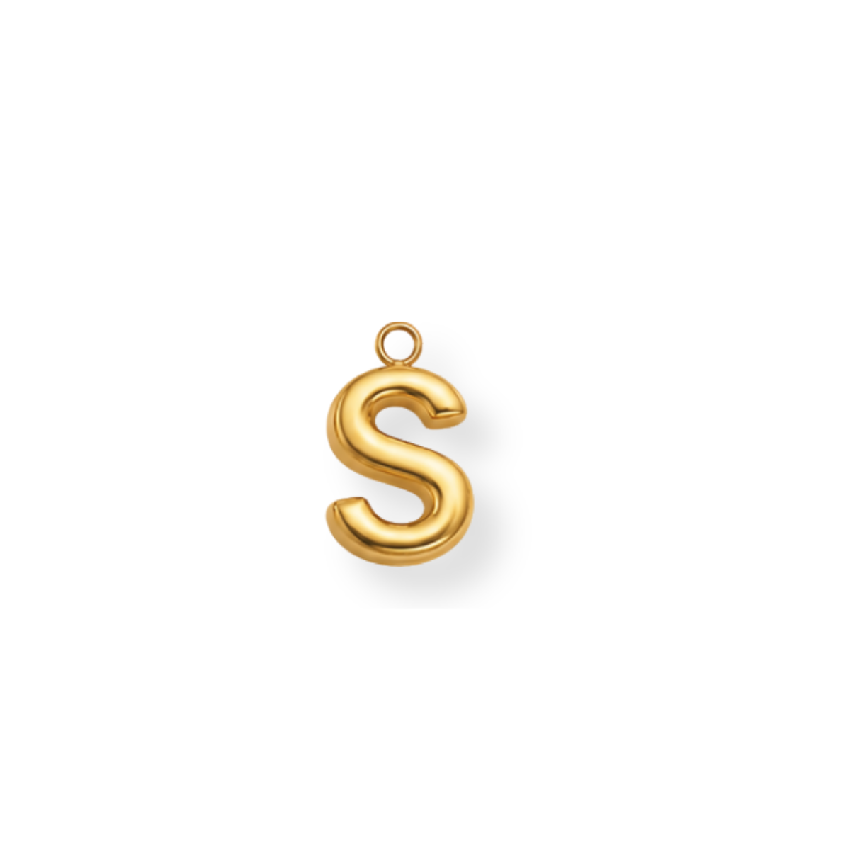 Large Letter S Charm