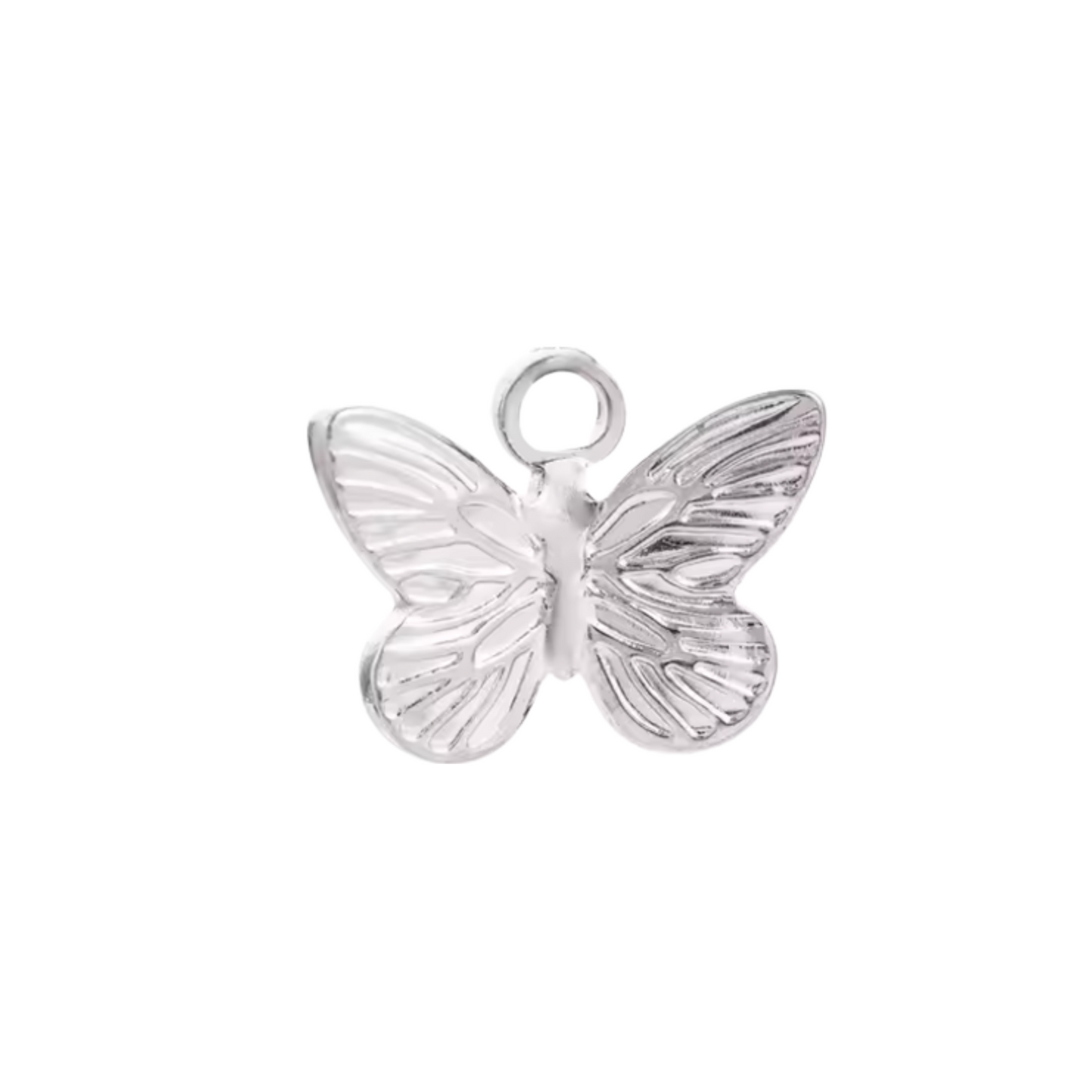 Silver Butterfly Charm