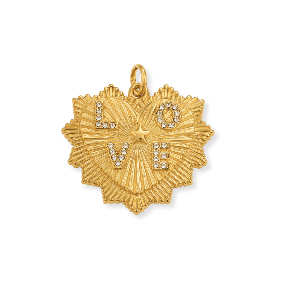 Love Heart Statement Pendant