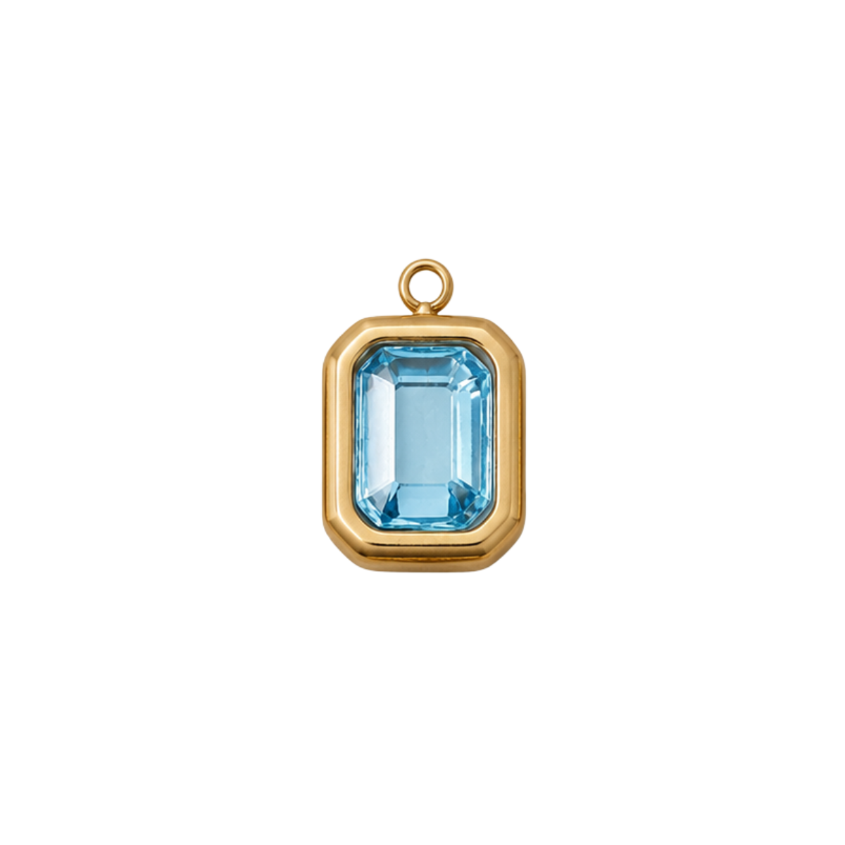 March Large Birthstone Charm