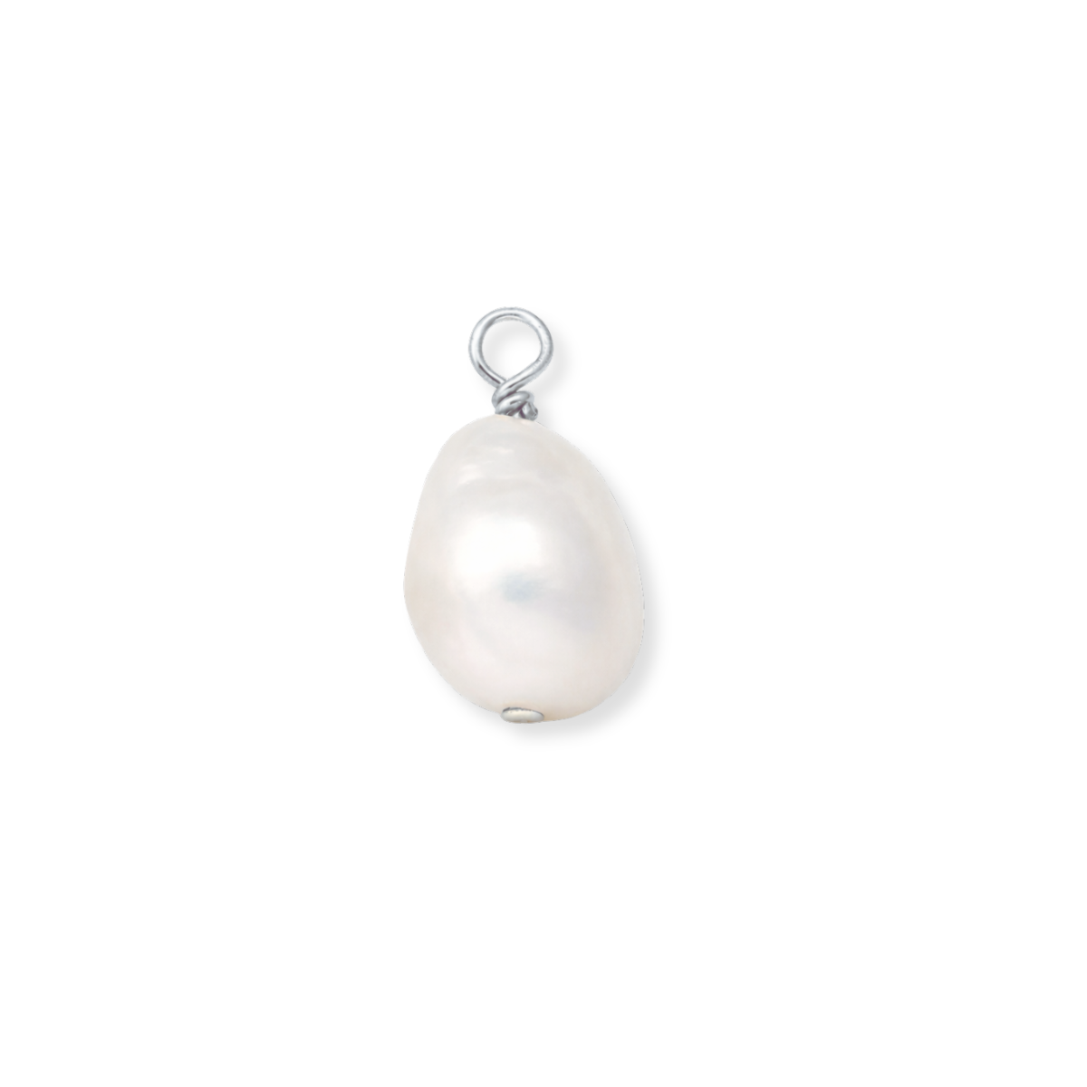 Pearl Charm Silver