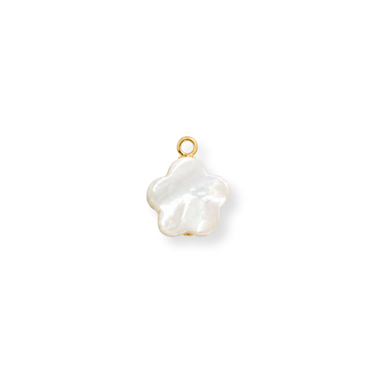 Pearl Flower Bead Charm