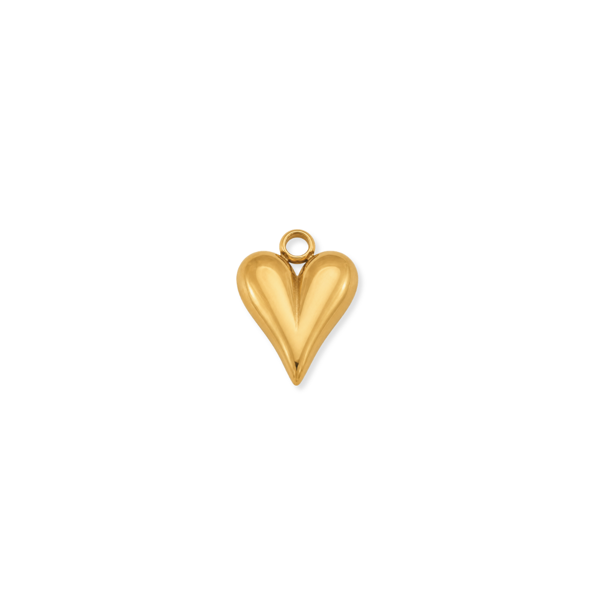 3D Puffy Heart Charm