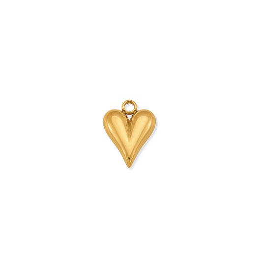 3D Puffy Heart Charm