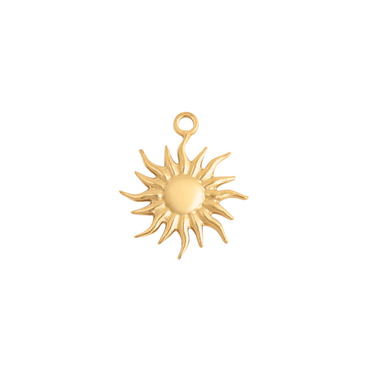 Gold Sun Charm