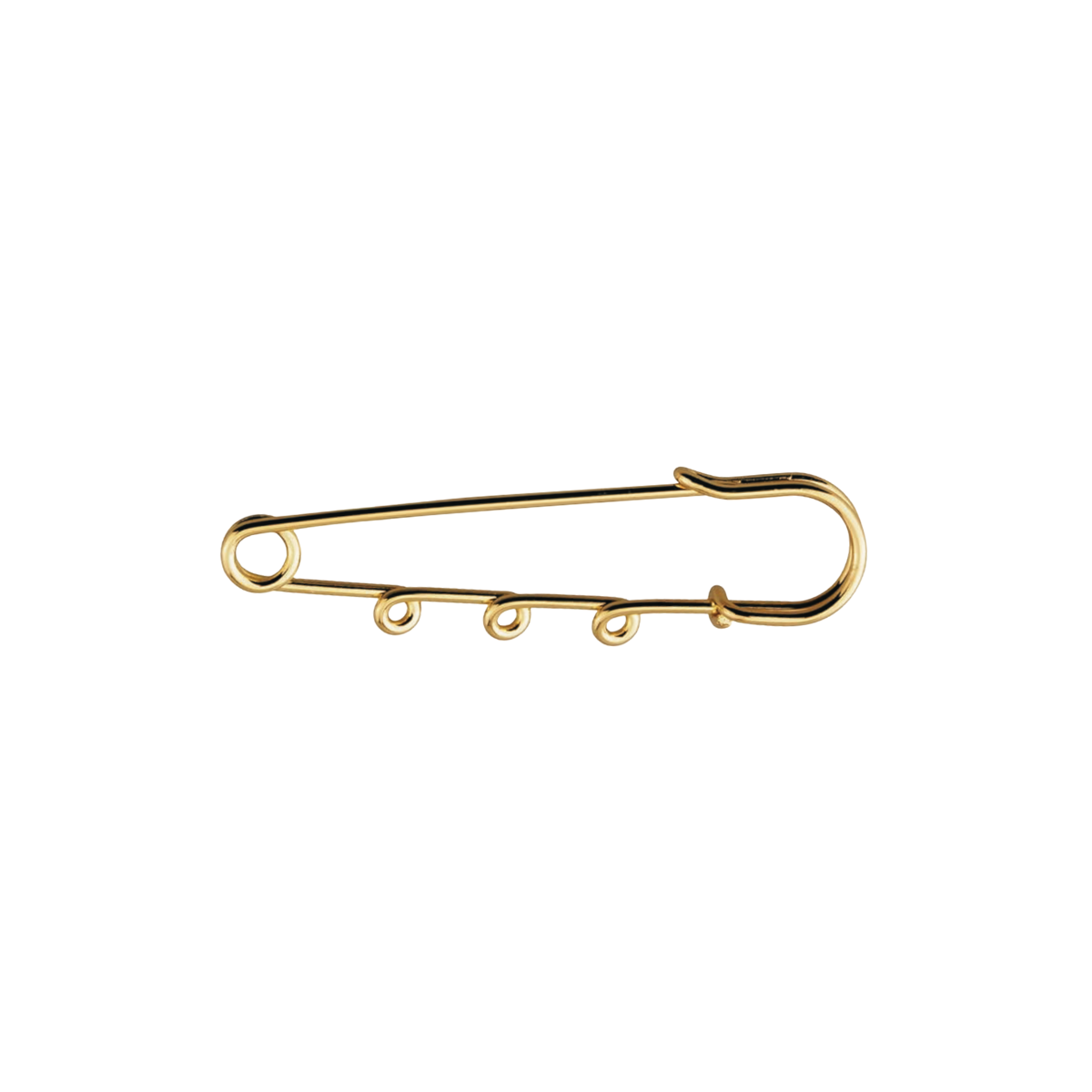 Gold Charm Pin