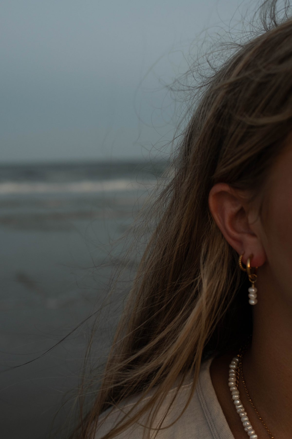 Pearl Stack Earrings
