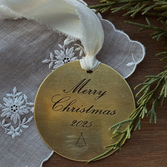 Custom Engraved Ornament