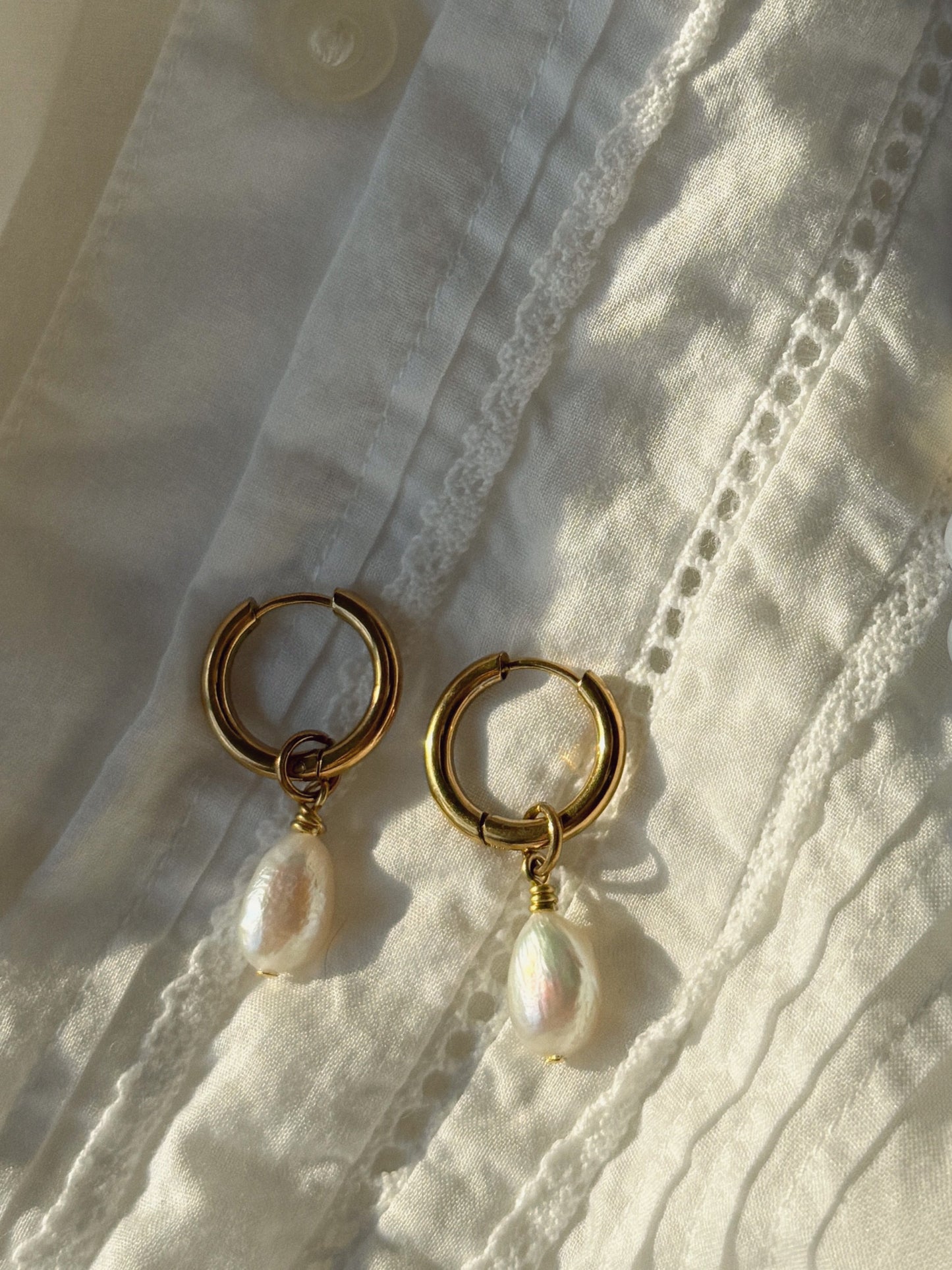 Pearl Drop Earrings