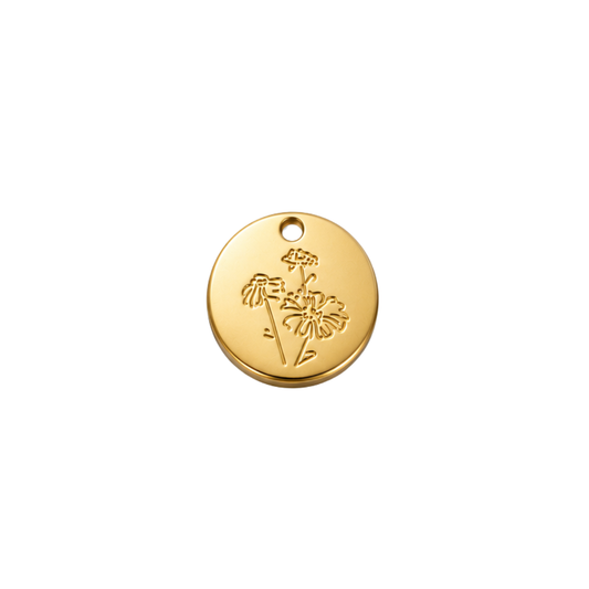 April Birth Flower Disc