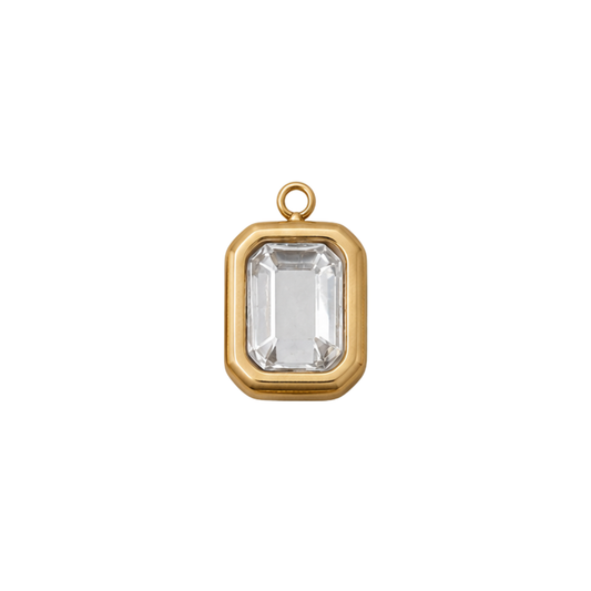 April Large Birthstone Charm