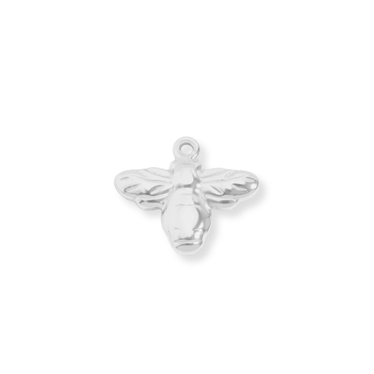 Silver Bee Charm