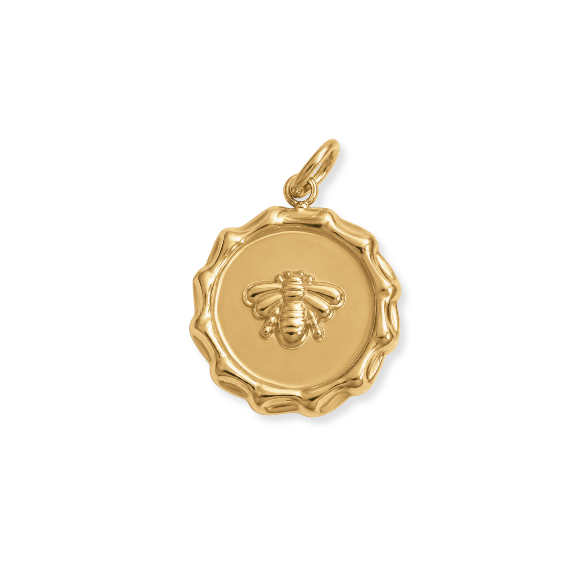Bee Disc Charm