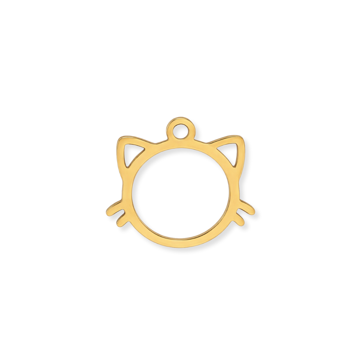 Cat Head Charm