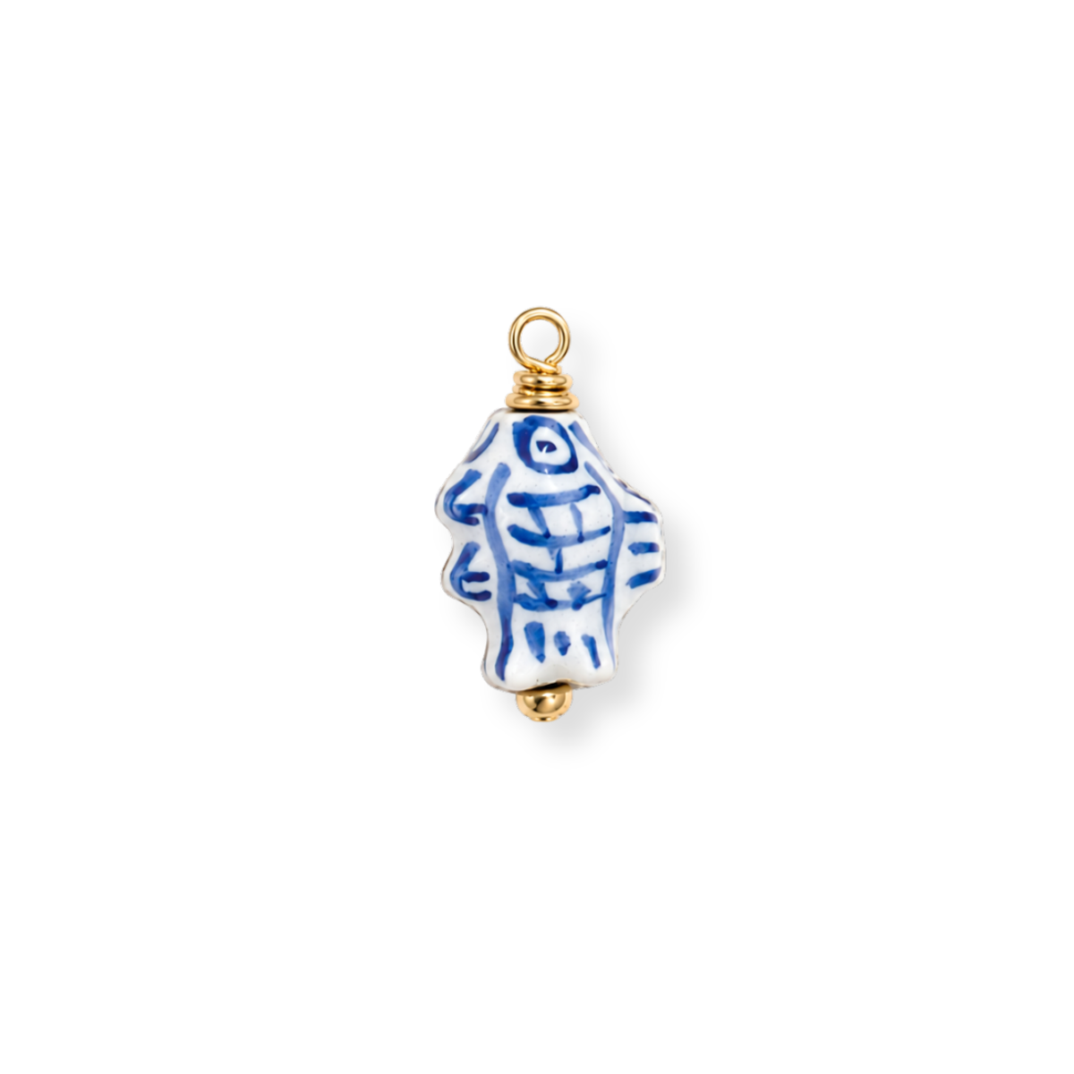 Ceramic Fish Bead Charm