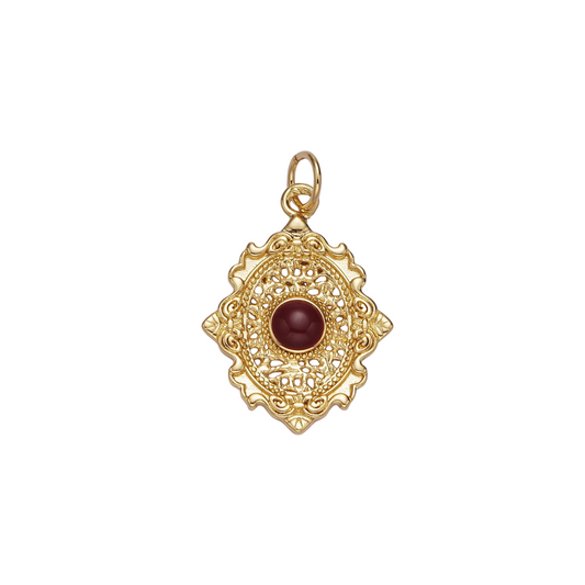 Filigree Frame Charm