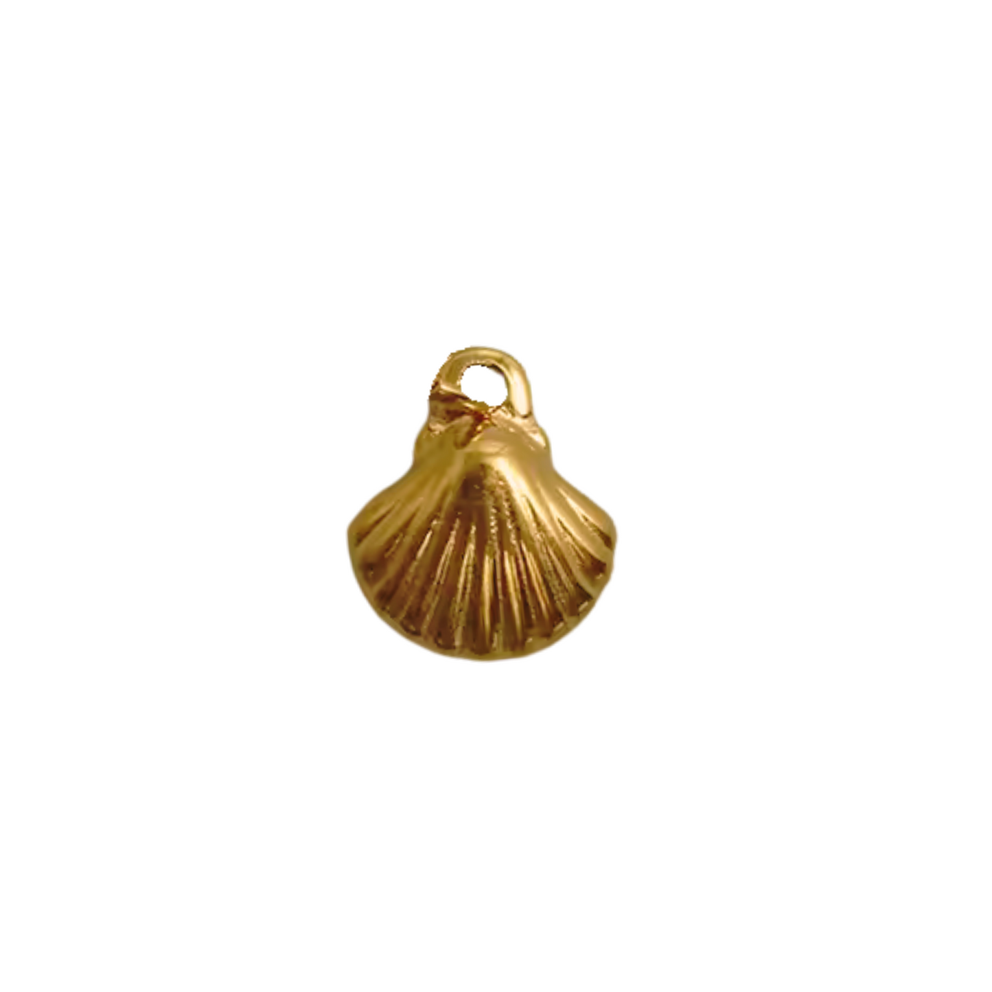 Small Scallop Shell Charm