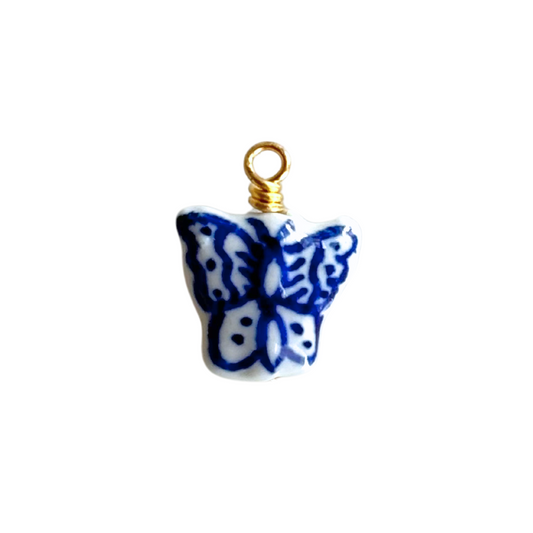 Ceramic Butterfly Bead Charm