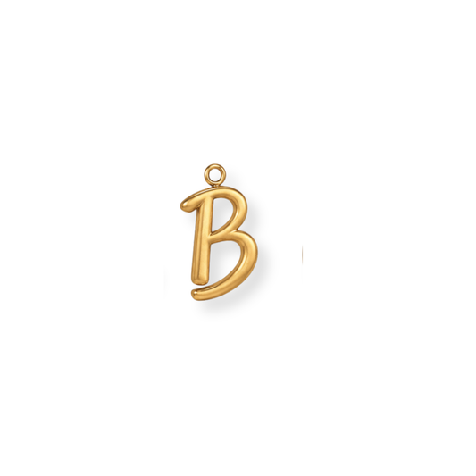 Cursive Letter B Charm