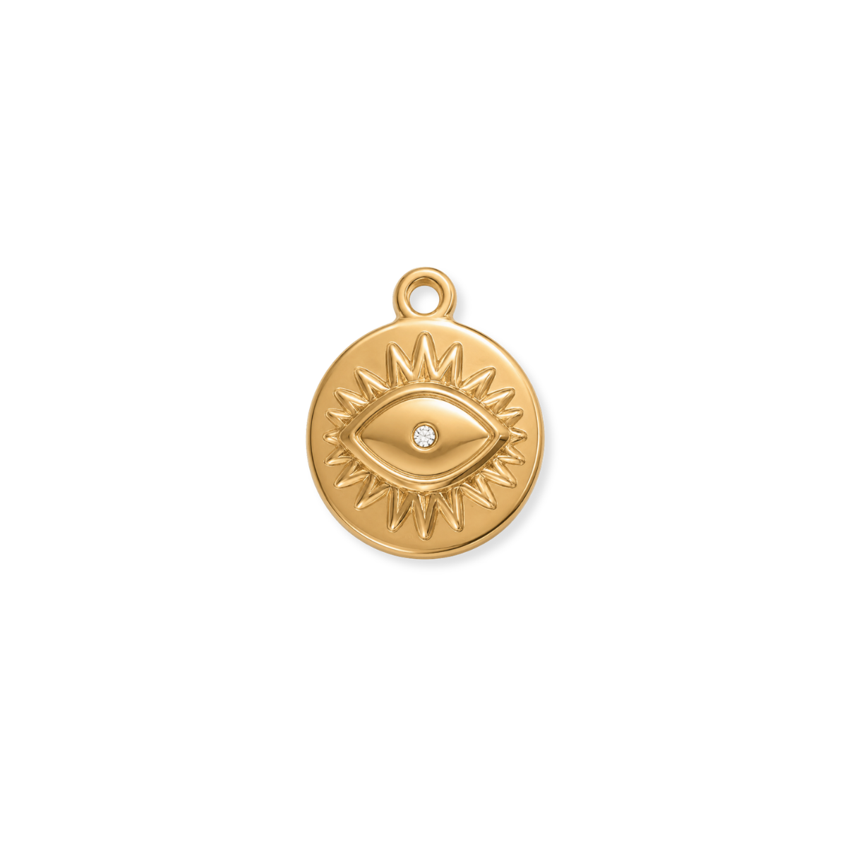 Evil Eye Disc Charm