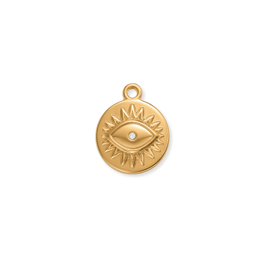 Evil Eye Disc Charm
