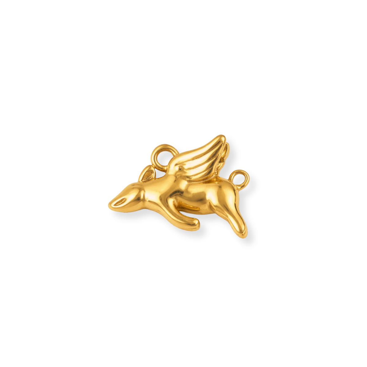 Flying Pig Charm