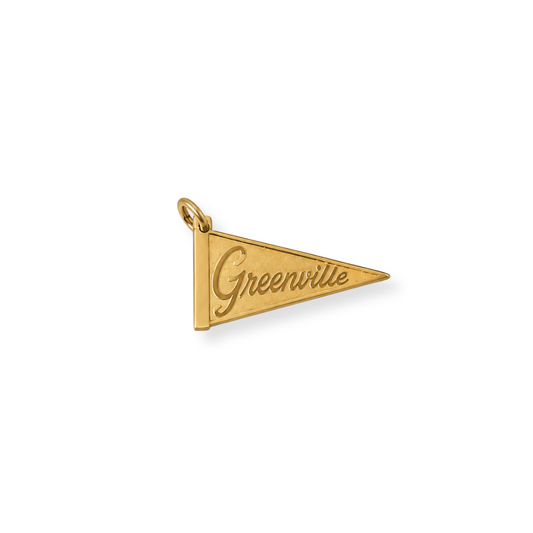 Greenville Pennant Charm
