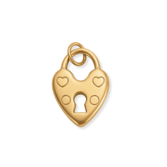 Heart Lock Charm