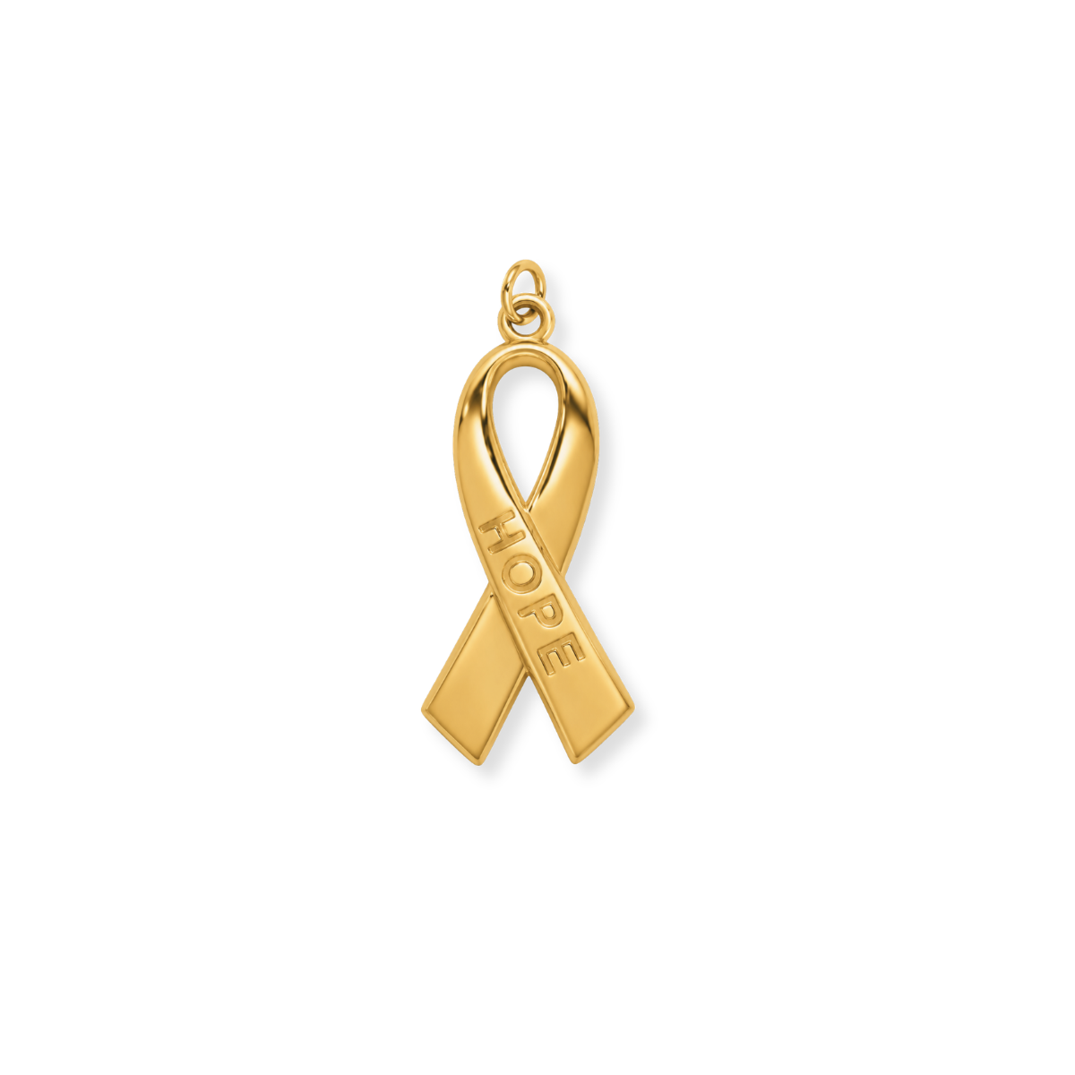 Hope Ribbon Charm