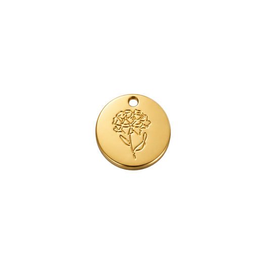 January Birth Flower Disc