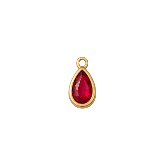July Small Birthstone Charm