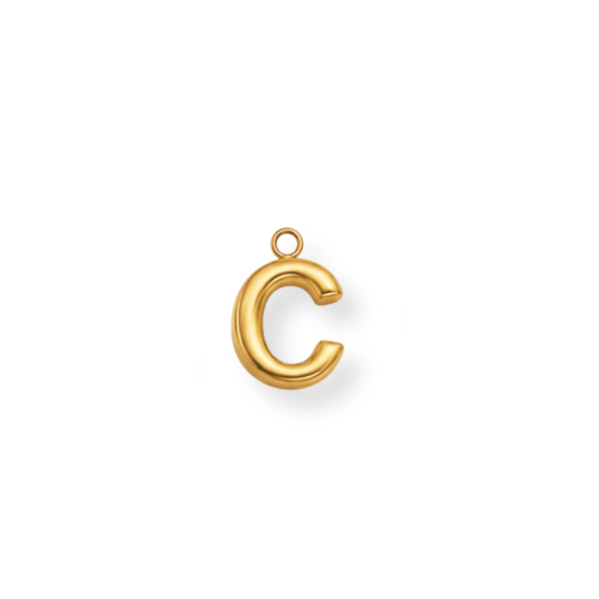 Large Letter C Charm