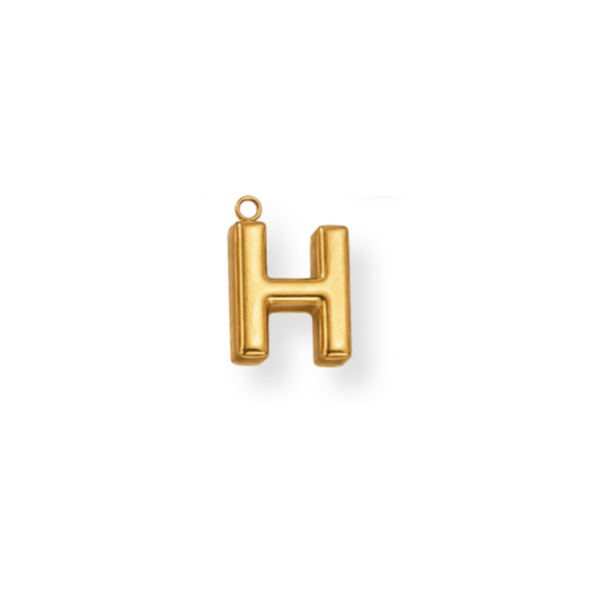 Large Letter H Charm