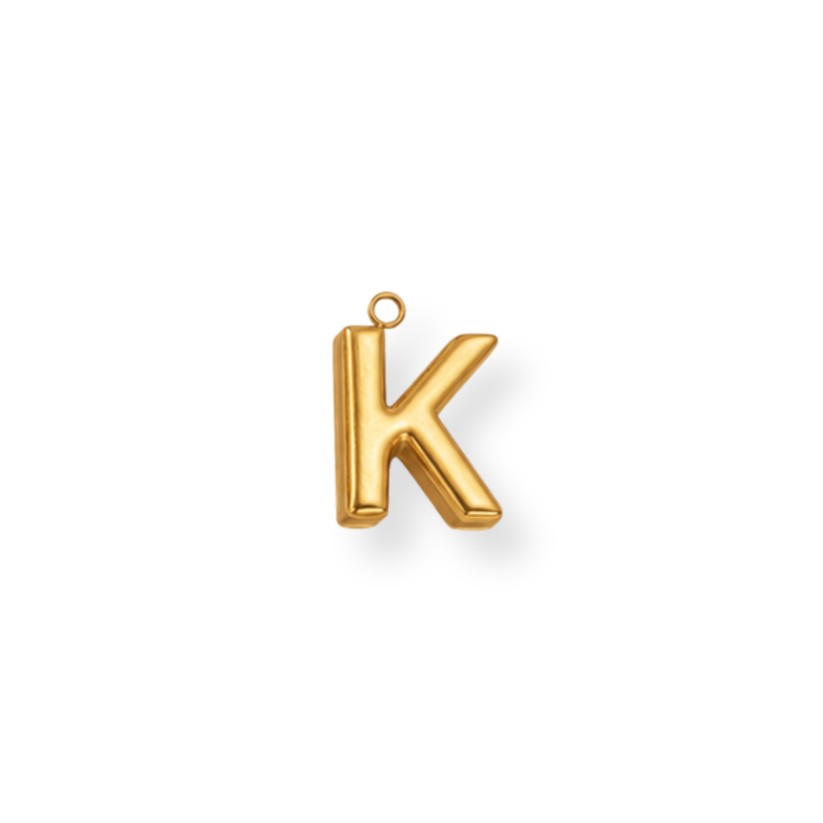 Large Letter K Charm