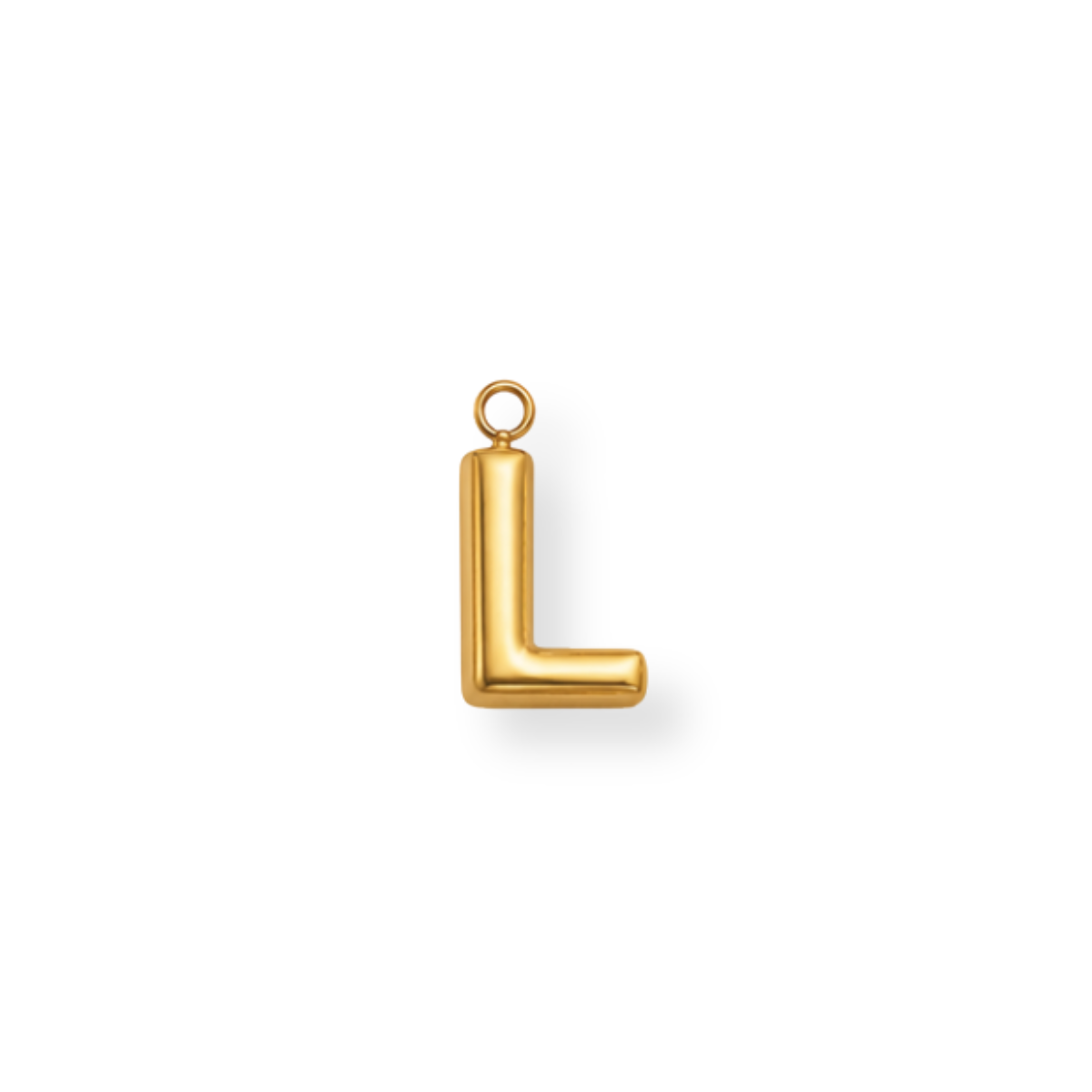 Large Letter L Charm