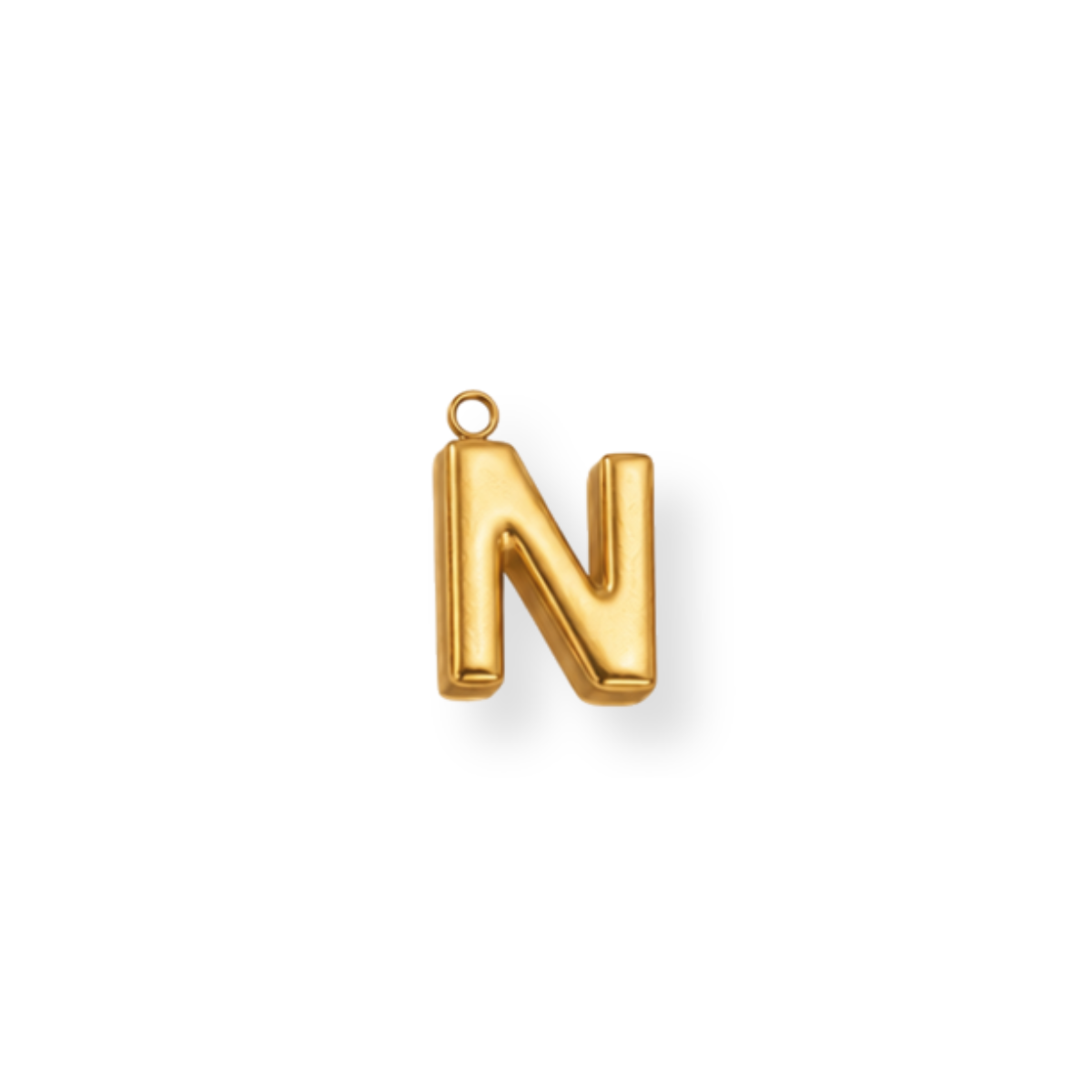 Large Letter N Charm