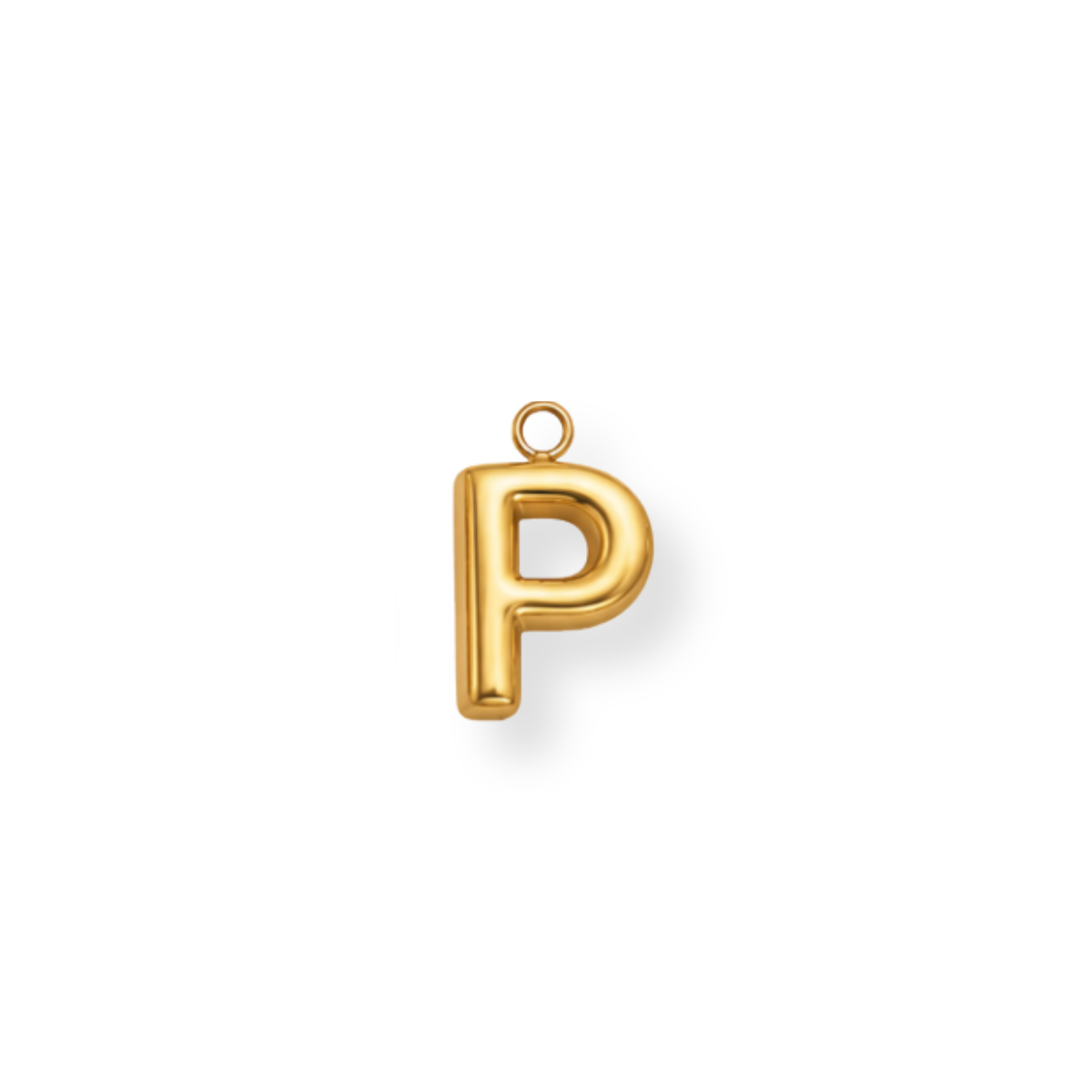 Large Letter P Charm