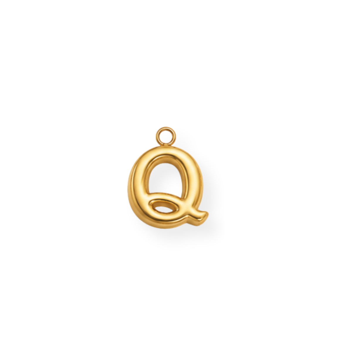 Large Letter Q Charm
