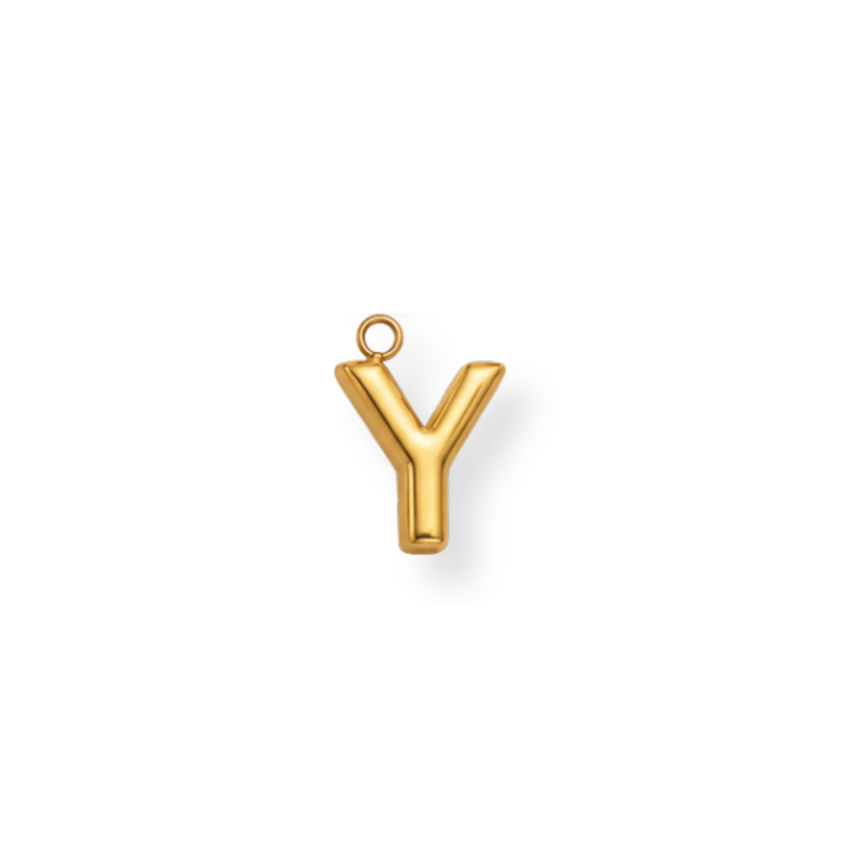 Large Letter Y Charm